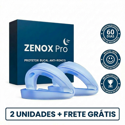 Zenox - Protetor Bucal Anti-Ronco - OFERTA 73% OFF ESTENDIDA🔥 LEVE MAIS PAGANDO MENOS (ÚLTIMO DIA)